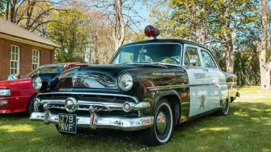 Completed Classic American 1954 Ford Crestline delivery from Exeter to Keighley